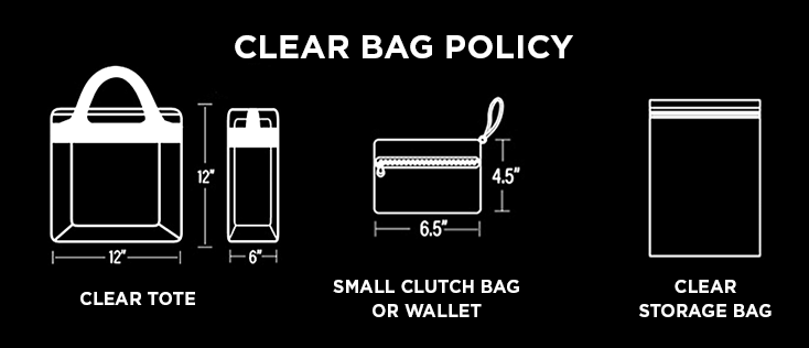 VVCC Clear Bag Policy